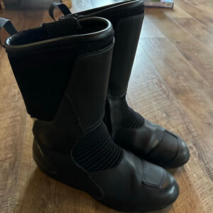 Men's BMW Allround Black Motorcycle Boots Size 13